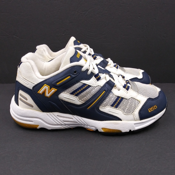 New Balance | Shoes | New Balance 855 Running Shoes White Blue Mens Size 8  D | Poshmark